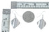 Native American Genuine Sterling Silver Hook Dangle Earrings AX129674